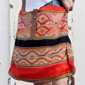 Tapestry Cross-Body Bag  tote cloth bag